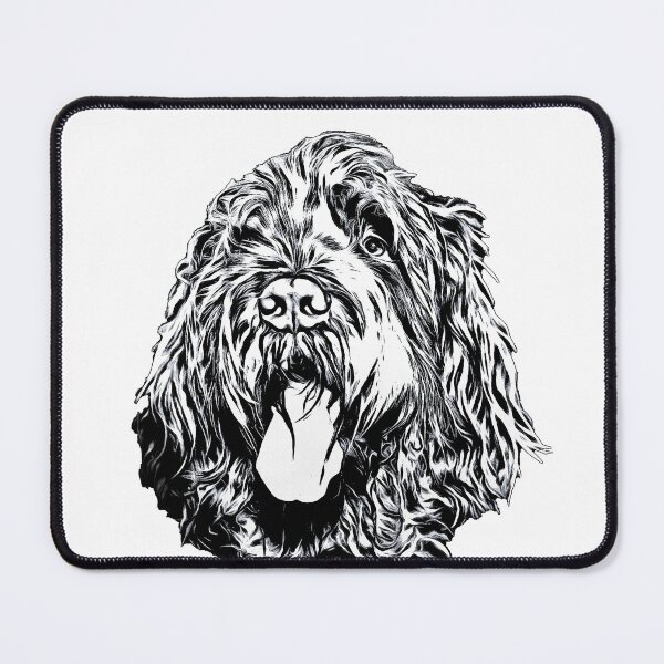 Item preview, Nighttime smile Spinone by heidiannemorris © designed and sold by FOLK ART FUSION by heidiannemorris.