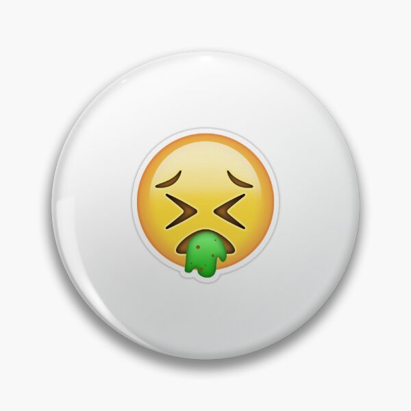 Item preview, Sick Face Apple Emoji  designed and sold by AB-BRAND.