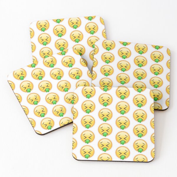 Item preview, Sick Face Apple Emoji  designed and sold by AB-BRAND.