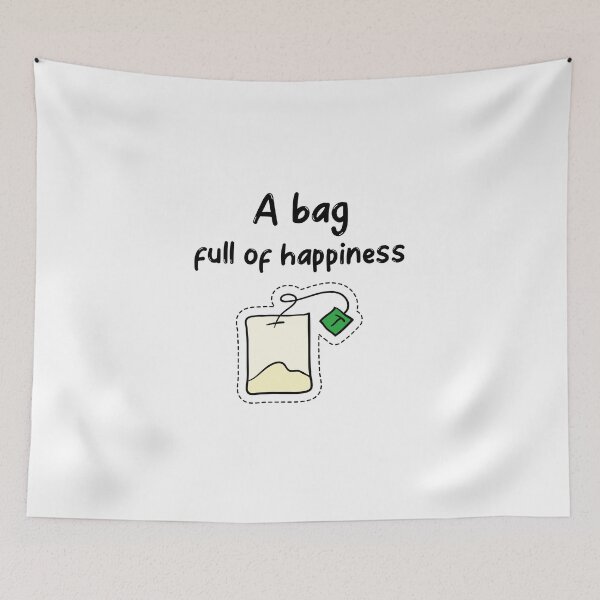 Item preview, Teabag happiness designed and sold by NoelNimmad.