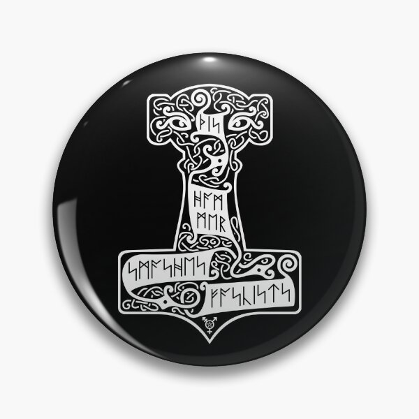 Item preview, This Hammer - Futhorc designed and sold by Drekisdottir.