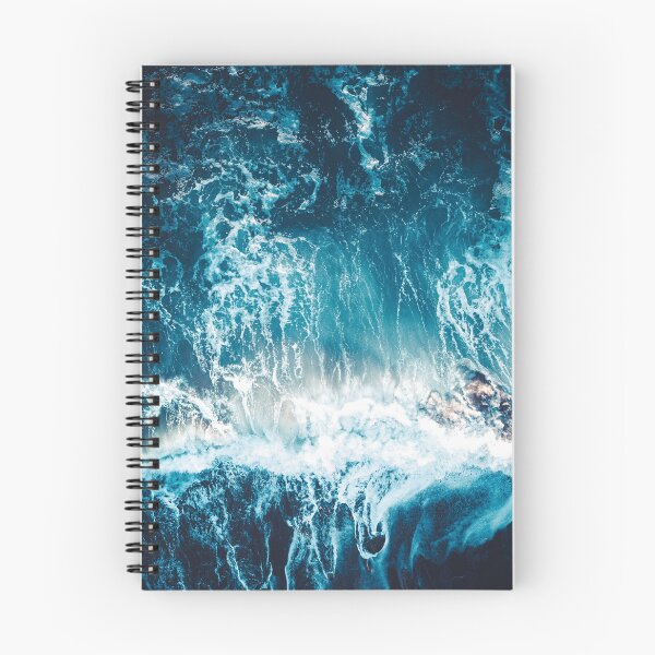 Item preview, Blue Ocean Waves, Sea Photography designed and sold by Raminovitch.