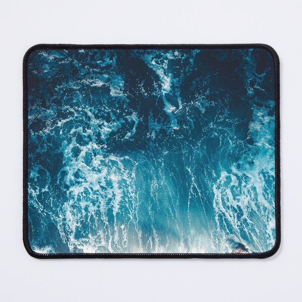 Item preview, Blue Ocean Waves, Sea Photography designed and sold by Raminovitch.