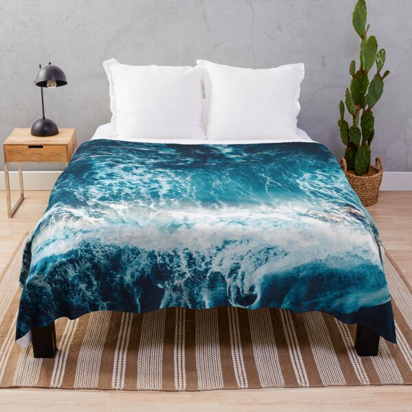 Item preview, Blue Ocean Waves, Sea Photography designed and sold by Raminovitch.