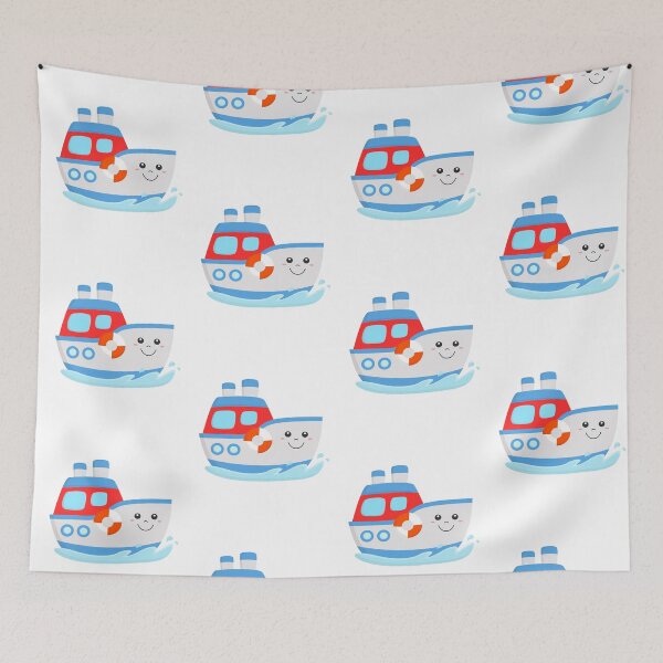 Item preview, Boat for Kids Cute Ship Boy Girl designed and sold by samshirts.
