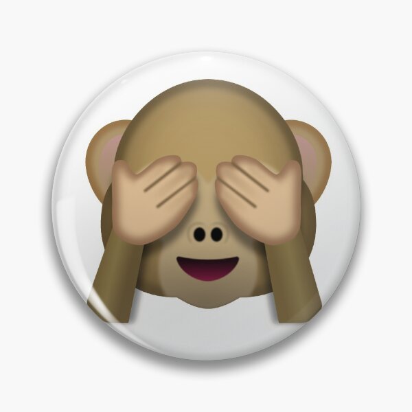 Item preview, Monkey See No Evil - Apple Emoji  designed and sold by AB-BRAND.