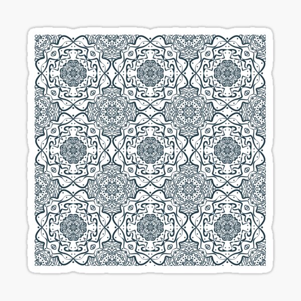 Mandala free draw Sticker