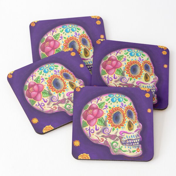 Item preview, Calavera Day of the Dead designed and sold by TecoloteMelb.