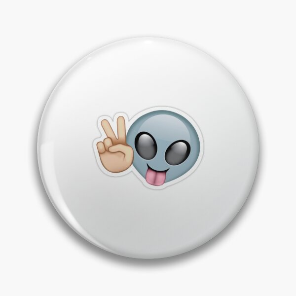 Item preview, Alien Peace - Apple Emoji  designed and sold by AB-BRAND.