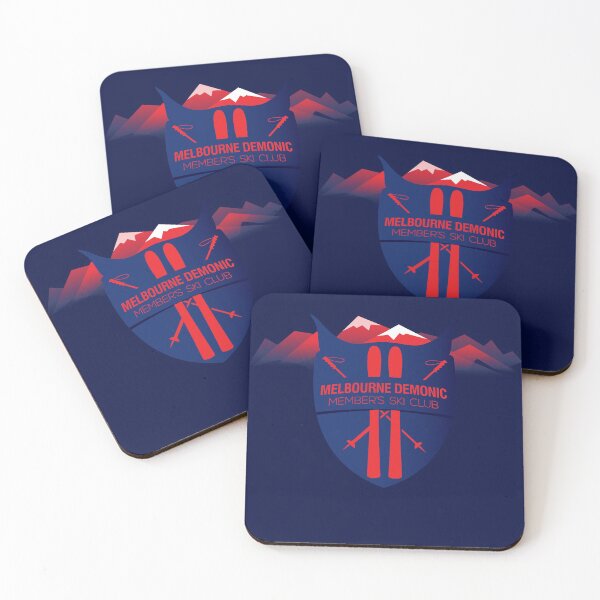 Item preview, Melbourne Demonic 'Ski' Club  designed and sold by GoodForFooty.