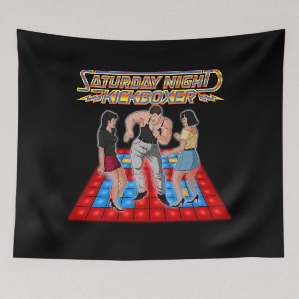 Item preview, Saturday Night Kickboxer designed and sold by CultOfNiche.