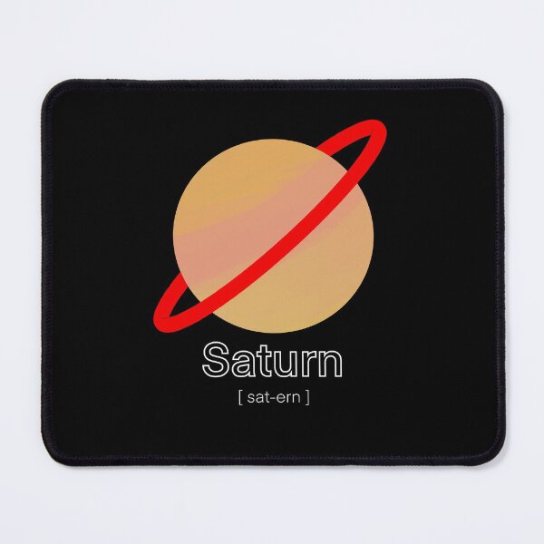 Item preview, Saturn [ sat-ern ] - Astronomy designed and sold by TomSaturnV.