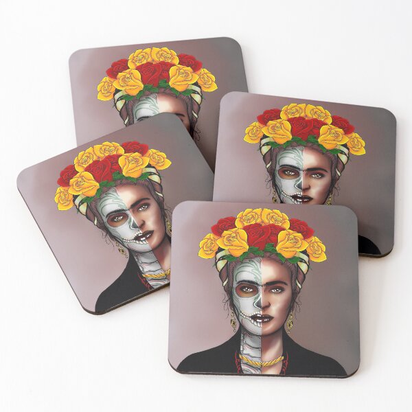 Item preview, Día de Los Muertos Frida Kahlo designed and sold by dannycols.