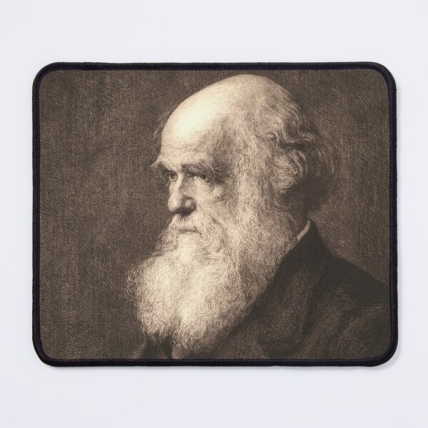 Item preview, Portrait of Charles Darwin designed and sold by Flamin' Galah.