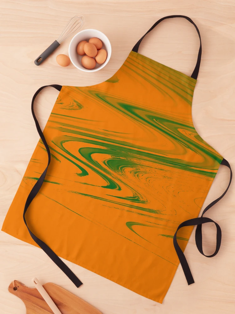Thumbnail 1 of 6, Apron, Abstract Ripple 004 designed and sold by rum1757.