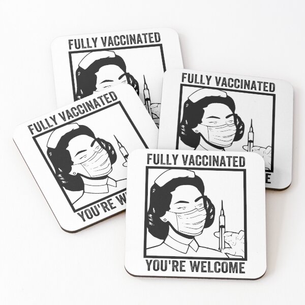 Item preview, Fully Vaccinated Youre Welcome, Retro Vintage Nurse designed and sold by anghelapparel.