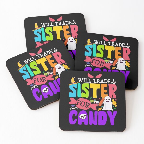 Item preview, Will Trade Sister For Candy T-Shirt, Halloween Shirt, Trick or Treat, Hocus Pocus, Witch Shirt, Ghost Shirt, Spooky Season Shirt designed and sold by UrbanJupiter1.