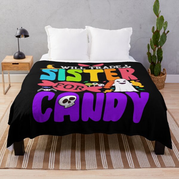 Item preview, Will Trade Sister For Candy T-Shirt, Halloween Shirt, Trick or Treat, Hocus Pocus, Witch Shirt, Ghost Shirt, Spooky Season Shirt designed and sold by UrbanJupiter1.