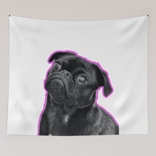 Item preview, Goofy Pug Dog Sticker designed and sold by swatiCreati0n.
