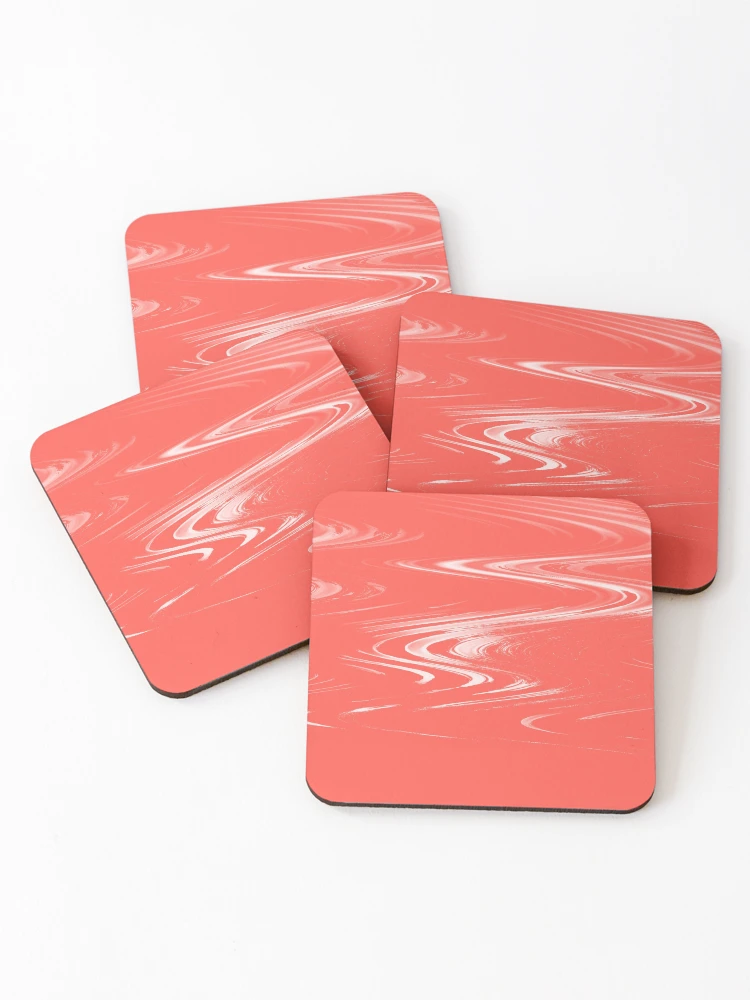 Thumbnail 1 of 5, Coasters (Set of 4), Abstract Ripple 005 designed and sold by rum1757.