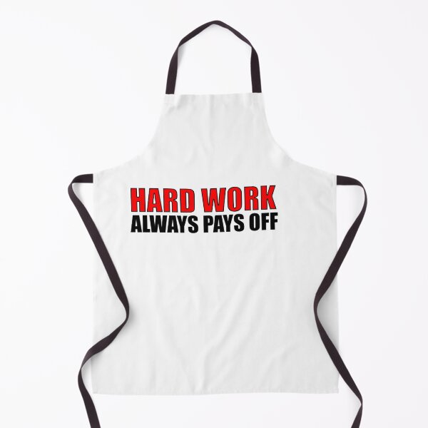 Item preview, Hard Work Always Pays Off Motivatonal Quote designed and sold by PictureThisYT.