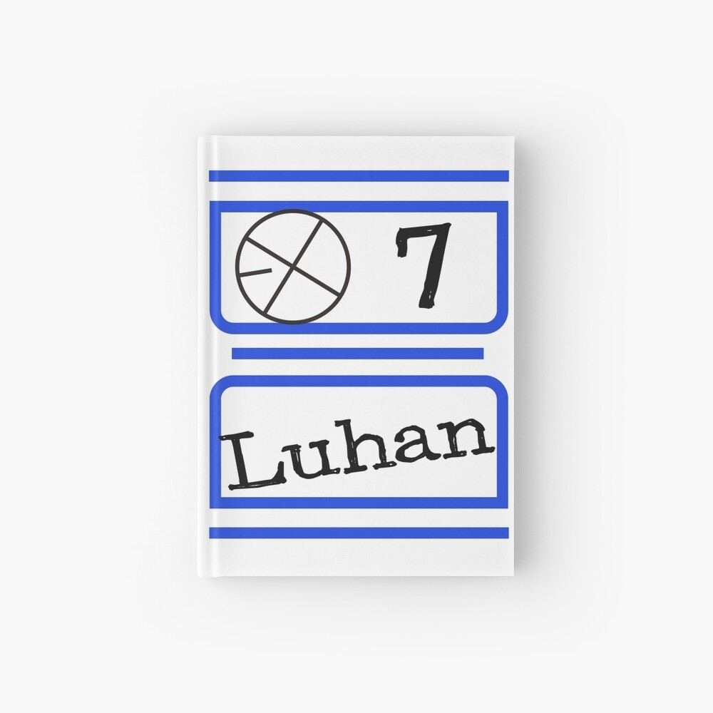 Exo M Luhan Hardcover Journal By Katkatekel Redbubble