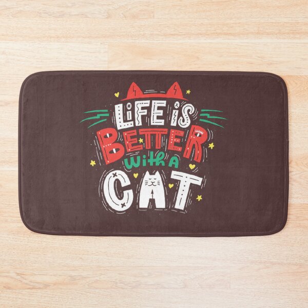 Item preview, LIFE IS BETTER WITH A CAT designed and sold by Marakstore.
