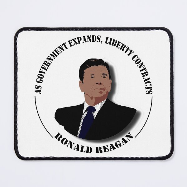 Item preview, “As government expands, liberty contracts.” ― Ronald Reagan designed and sold by Heloisa Facchin.