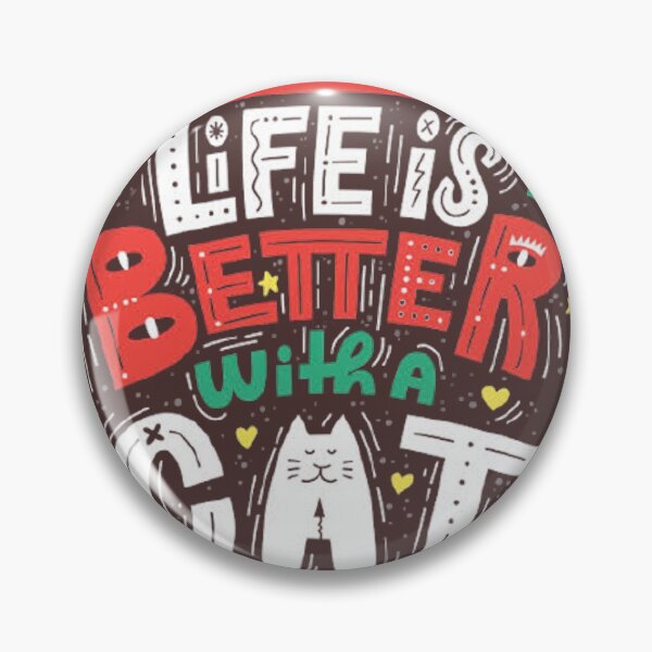 Item preview, LIFE IS BETTER WITH A CAT designed and sold by Marakstore.