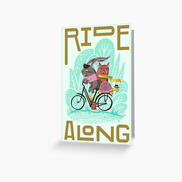 Ride Along Greeting Card