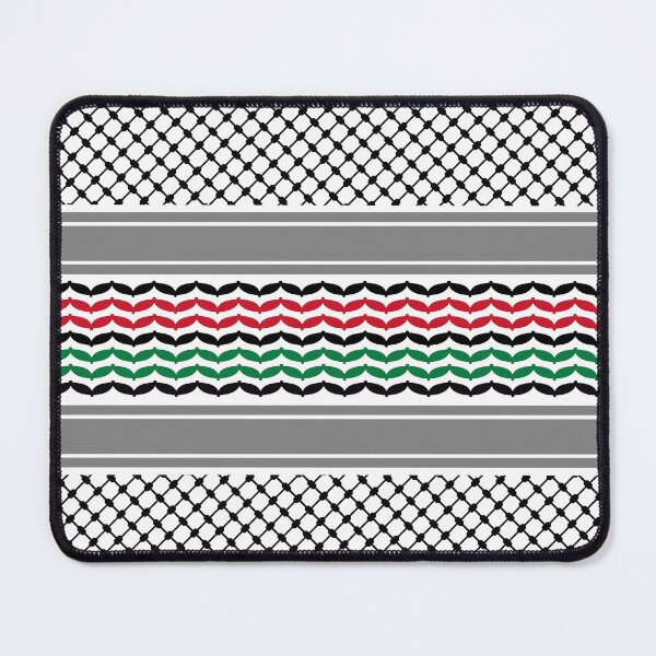 Item preview, Colored Palestinian Keffiyeh - كوفية  فلسطينية  designed and sold by ArabicMerch.
