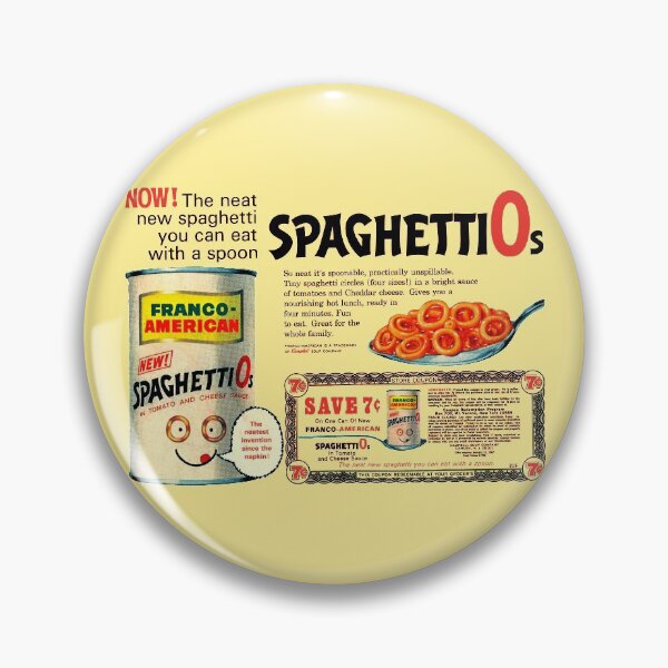 Item preview, SPAGHETTI O'S - ADVERT designed and sold by ThrowbackAds.