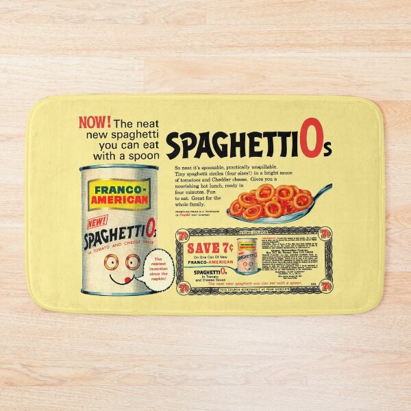 Item preview, SPAGHETTI O'S - ADVERT designed and sold by ThrowbackAds.