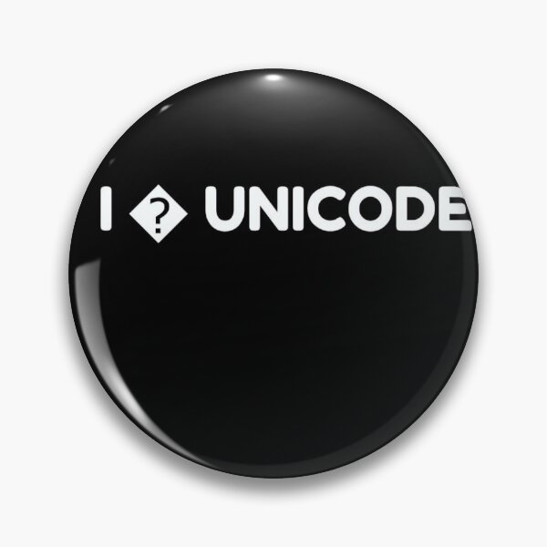 Item preview, I ? unicode design designed and sold by achakera.