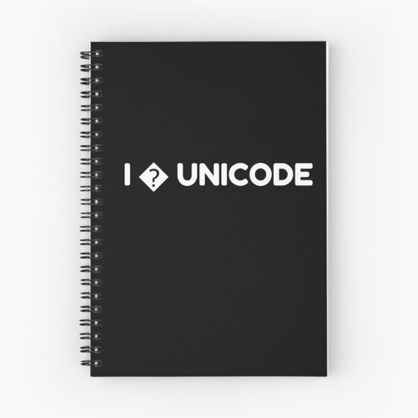 Artikelvorschau, ICH ? Unicode-Design entworfen und verkauft von achakera.