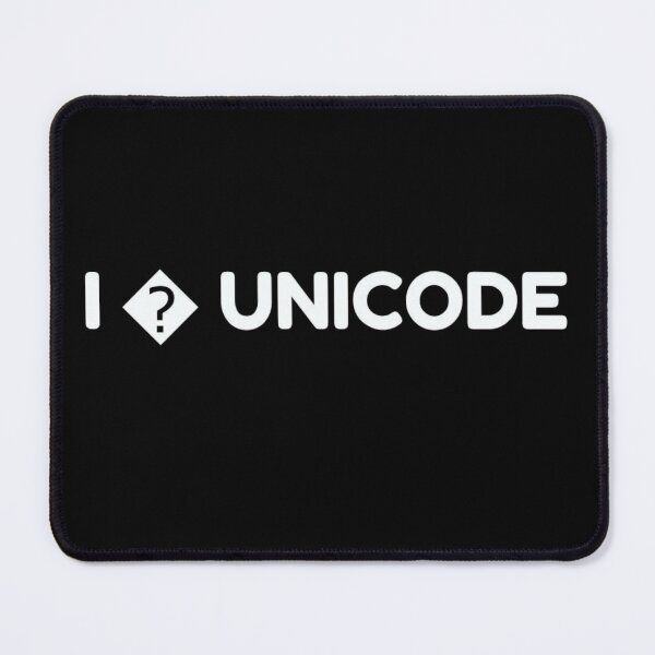 Item preview, I ? unicode design designed and sold by achakera.