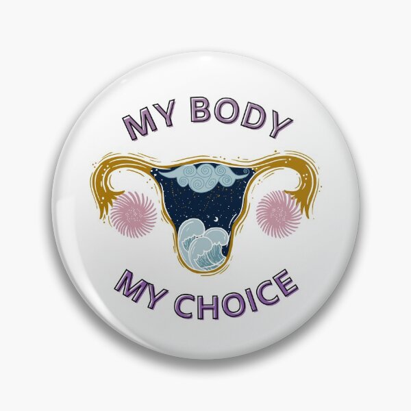 Item preview,  Her Body Her Choice  My Body My Choice Quotes designed and sold by Imakeyouhappy.