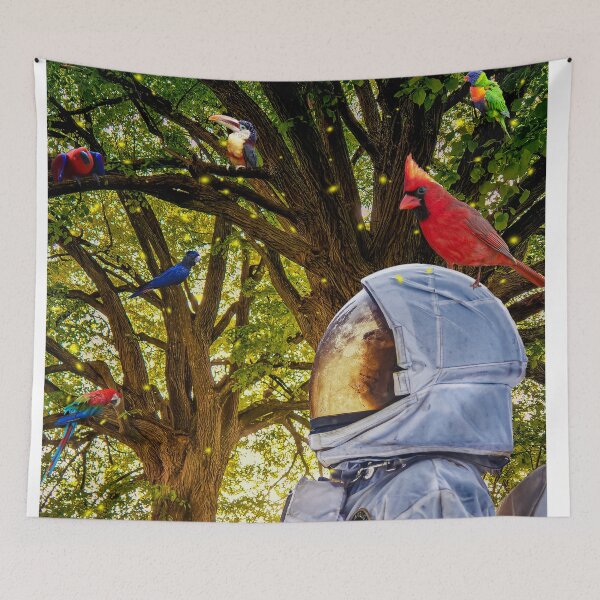 Item preview, Magical exotic birds designed and sold by LekkerPrintz.