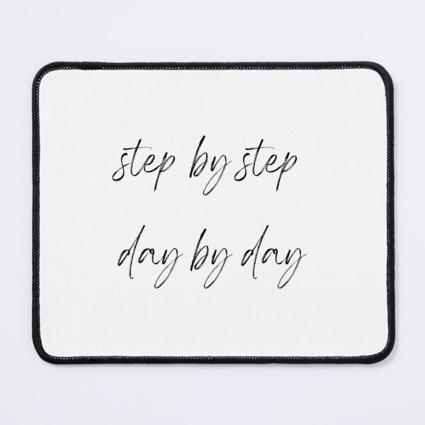 Item preview, step by step day by day white and black designed and sold by LePetitAtelierG.