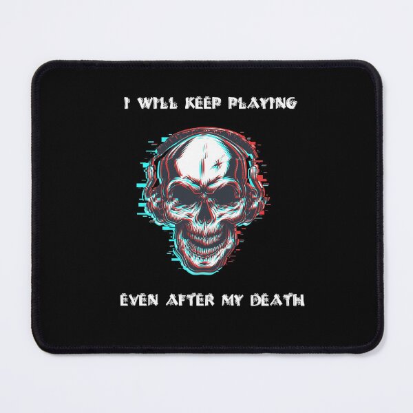 Item preview, I Will Keep Playing Gamer Halloween  designed and sold by Amirhal.