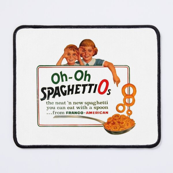 Item preview, SPAGHETTI O'S - ADVERT designed and sold by ThrowbackAds.