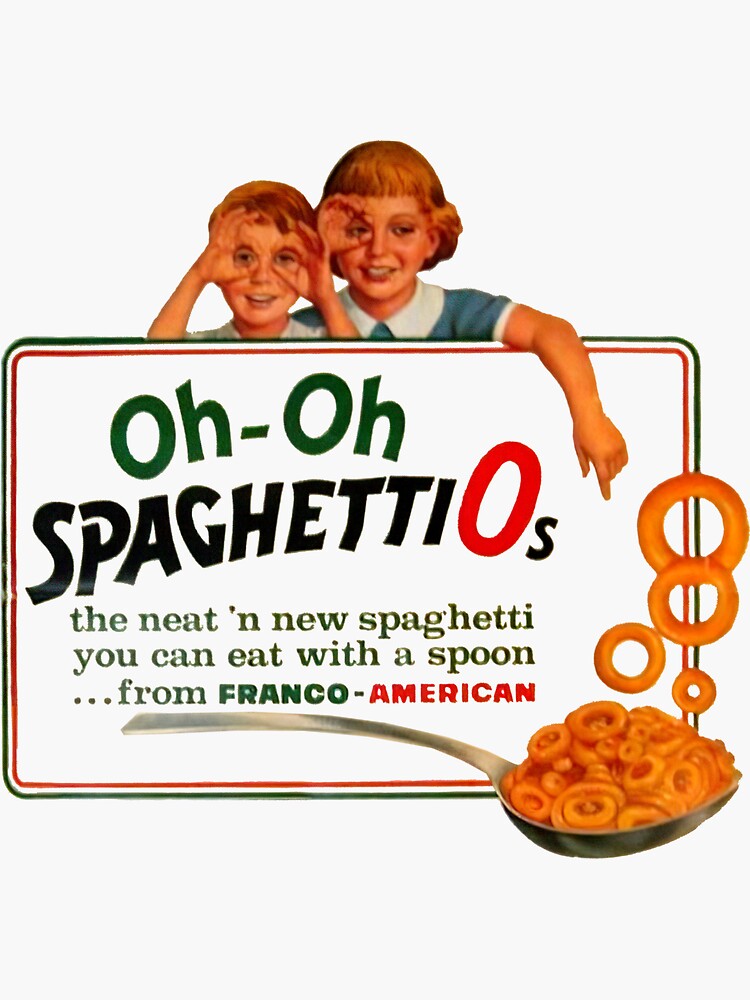 SpaghettiOs on X: Wow! Check out this #vintage SpaghettiOs with