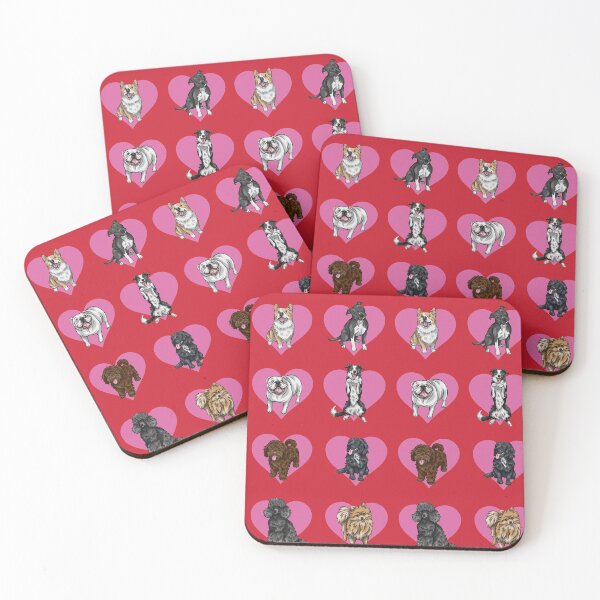 Item preview, Loveheart dogs - Mega Collection | Pembroke Welsh Corgi | Pitbull | English Bulldog | Border Collie | Cocker Spaniel | Cavapoo | Toy Poodle | Pomeranian designed and sold by shirinsart.