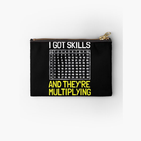 Item preview,  Got Skills Theyre Multiplying Colorful Graph Math Nerd designed and sold by lindafrances.
