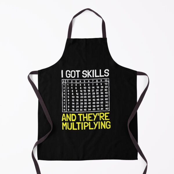 Item preview,  Got Skills Theyre Multiplying Colorful Graph Math Nerd designed and sold by lindafrances.