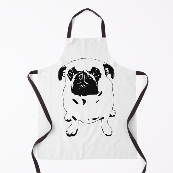 Item preview, Pug Funny Cute Dog Modern Art designed and sold by Elarex.