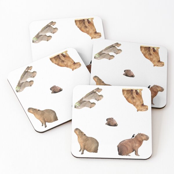 Item preview, 2nd Angry Capybara Stickers Package. Funny Capybaras For Every Capybara Lover Or Other Rodent Owner! - Cute designed and sold by AnimalStickers-.