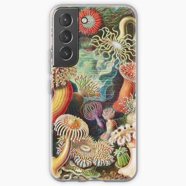 Sea Anemone Scientific Illustration Samsung Galaxy Soft Case