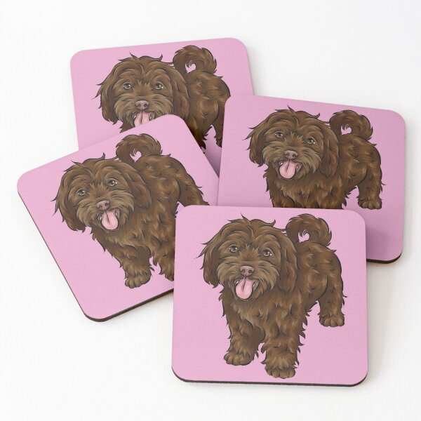 Artikelvorschau, Süßer Cavapoo | Schokolade | Süße Hundekunst entworfen und verkauft von shirinsart.