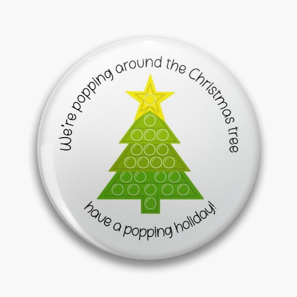 Item preview, Christmas Pop It Fidget Popping Around The Christmas Tree designed and sold by Vrcrb2020.